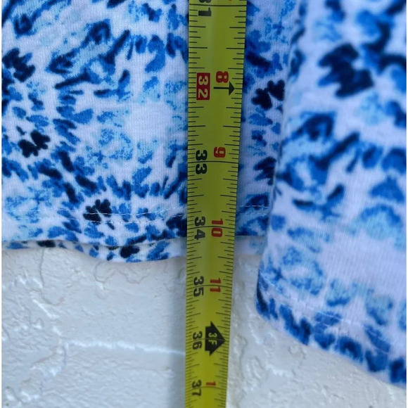 Chicos Womens Simply Mosaic Print Shirt Dress Multicolor Sz 1 - Picture 3 of 10